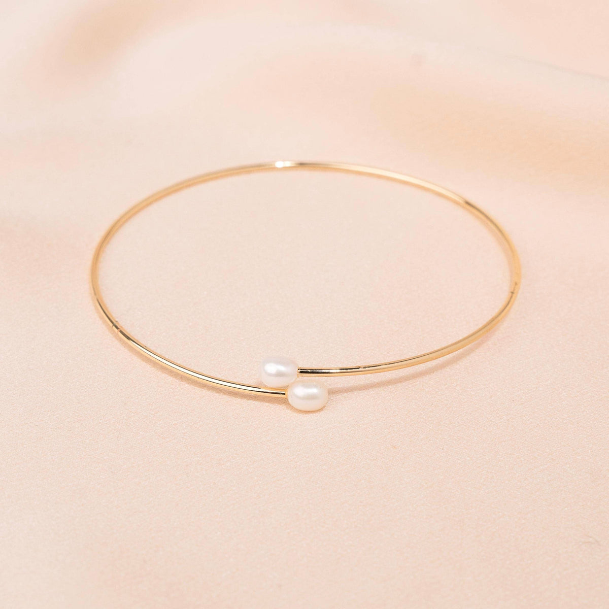 Gouden fijne armband