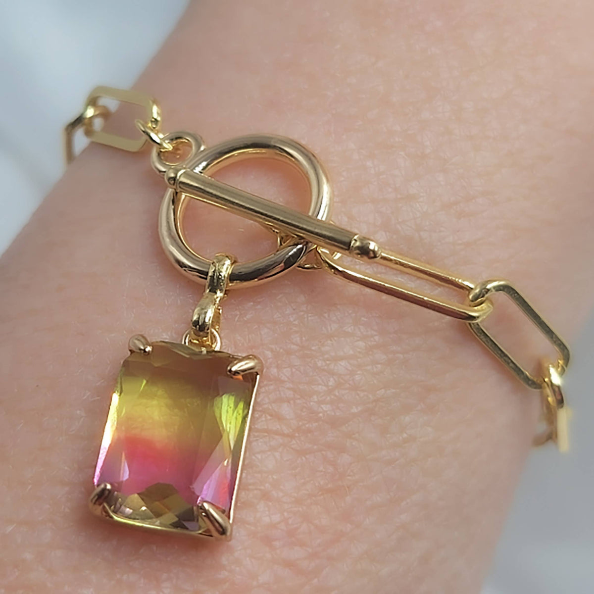 Nova geel-roze kristal