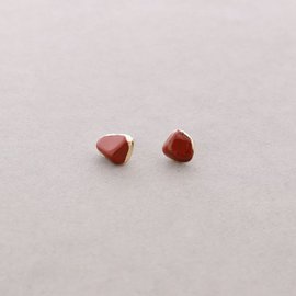Oorbel natuursteen Carnelian