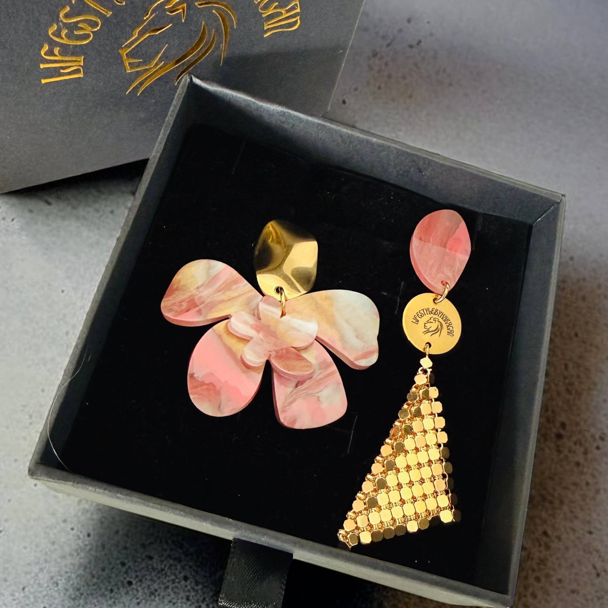 Statement oorbellen Cereza