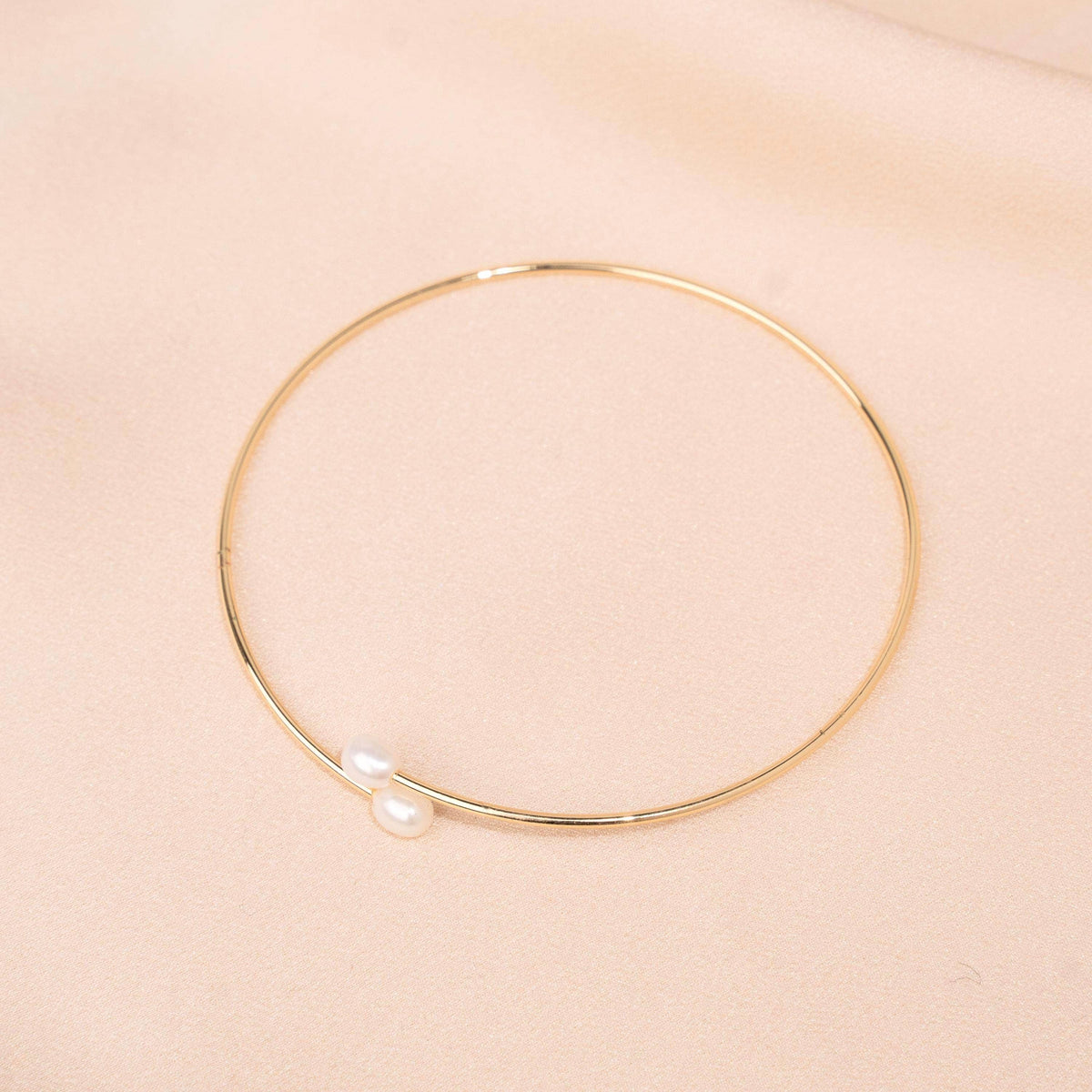Gouden fijne armband