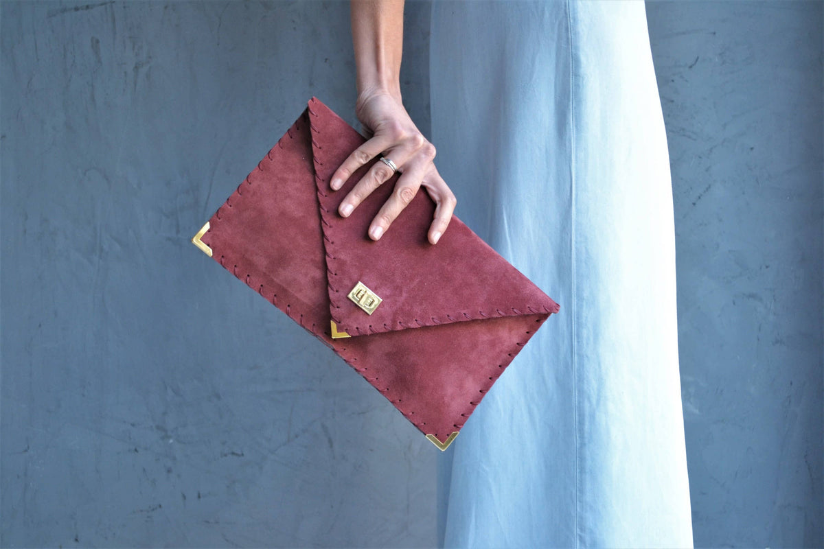Clutch oudroze | ANA KOUTSI