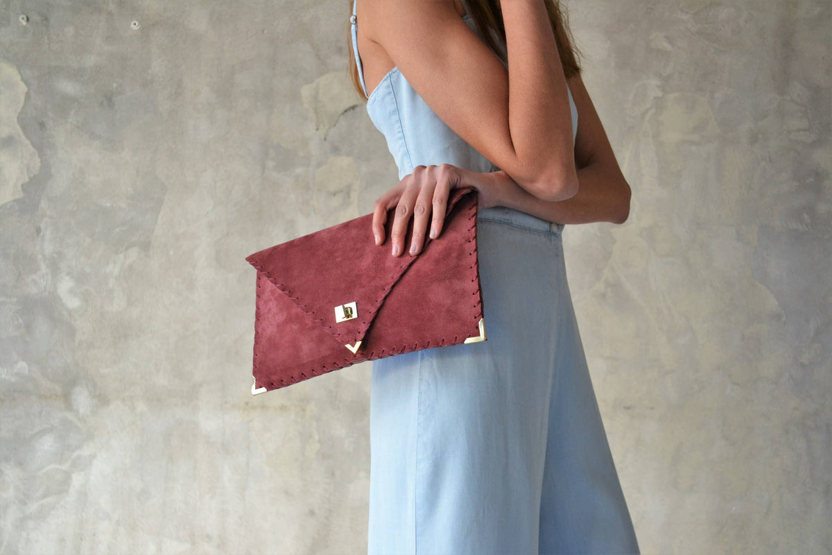 Clutch oudroze | ANA KOUTSI