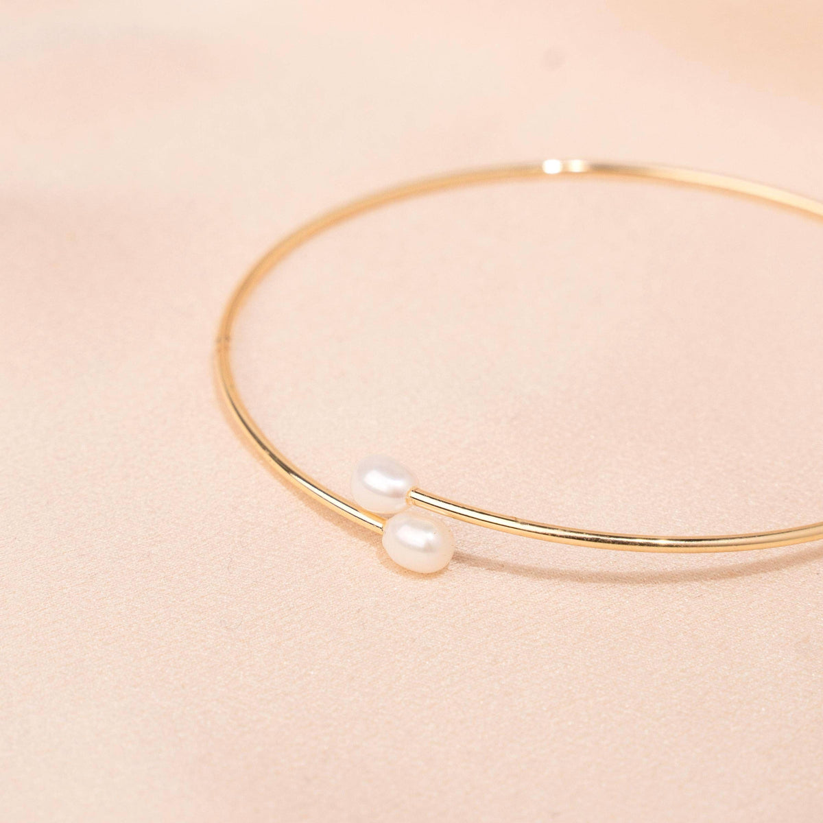Gouden fijne armband