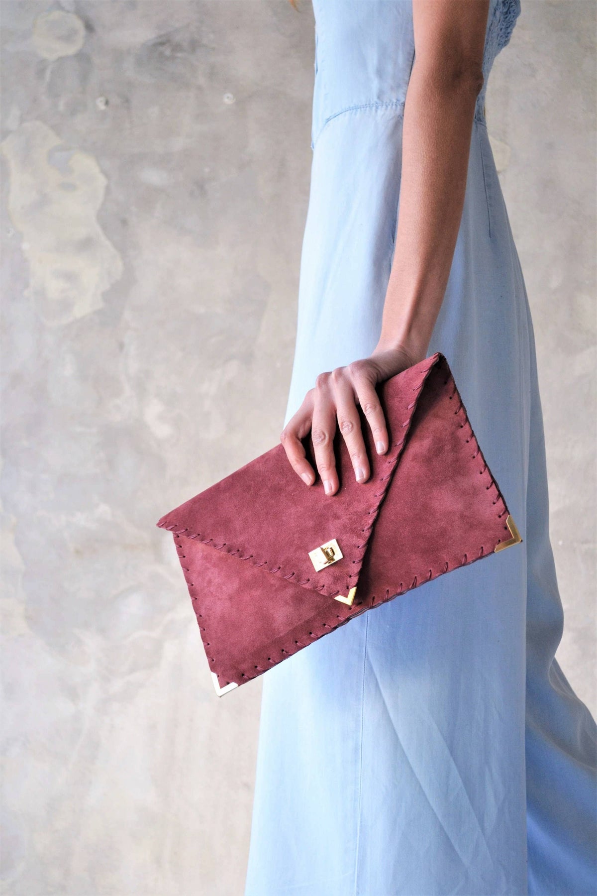 Clutch oudroze | ANA KOUTSI