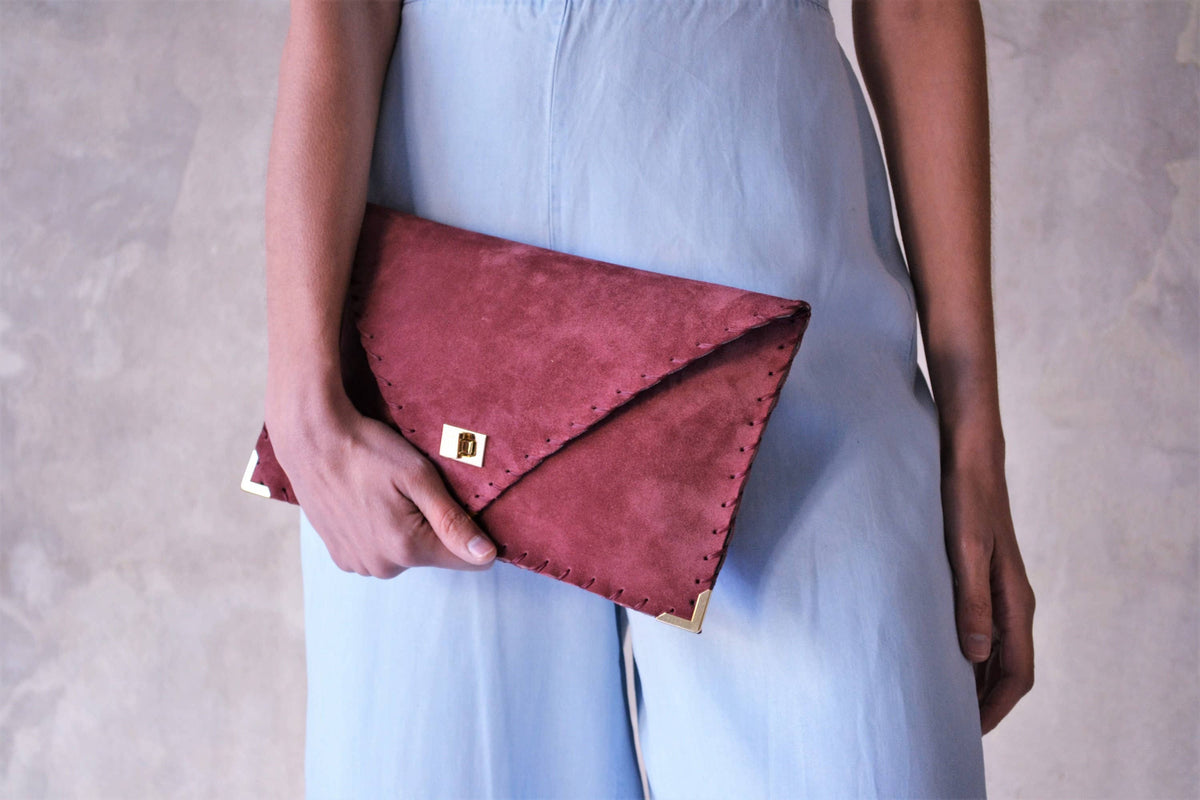 Clutch oudroze | ANA KOUTSI
