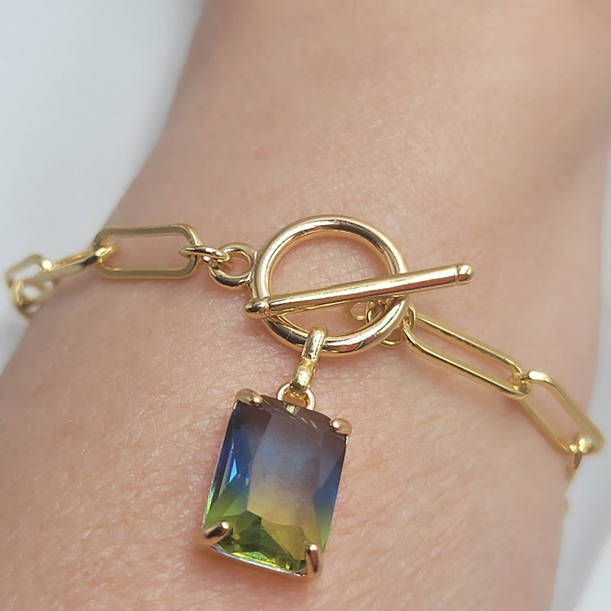 Nova groen-blauw kristal