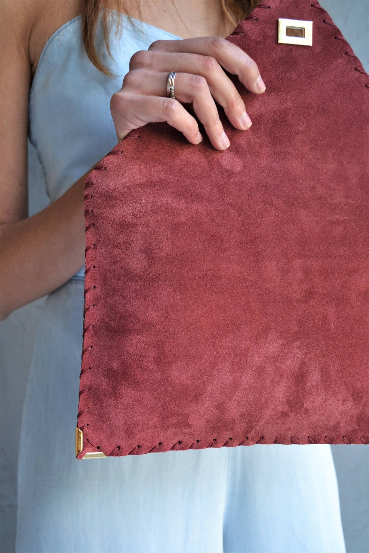 Clutch oudroze | ANA KOUTSI