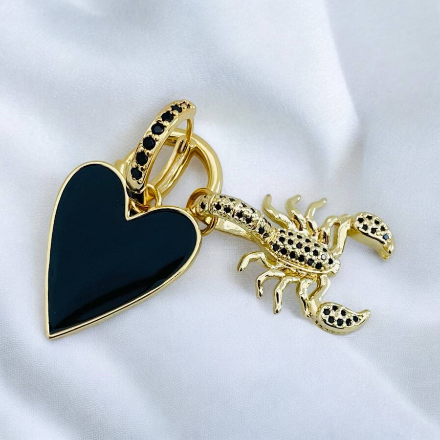 Oorbellen met Scorpio